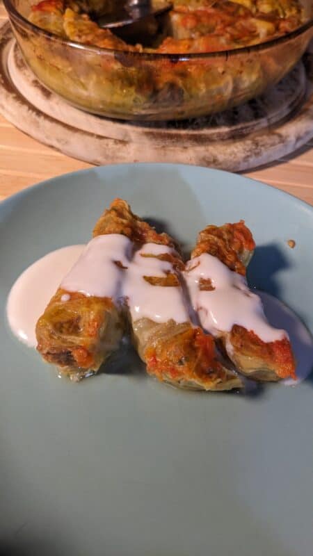 עלי כרוב במילוי קריאייטיב פי 